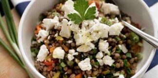 Insalata di lenticchie Ricetta Sprint