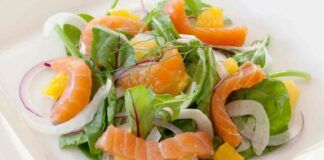 Insalata finocchi arance e salmone Ricetta Sprint
