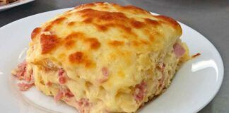 Lasagna ai formaggi e prosciutto Ricetta Sprint
