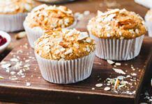 Muffin alle mandorle e marmellata Ricetta Sprint