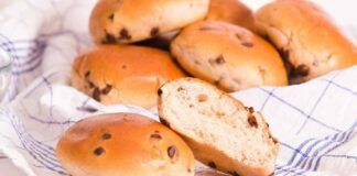 Pangoccioli allo yogurt senza lievito