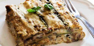 Parmigiana di melanzane bianca a modo mio