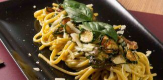 Pasta alla nerano con il limone