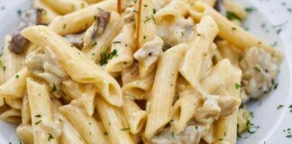 Pasta cremosa alle melanzane e funghi Ricetta Sprint
