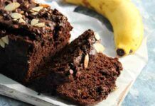 Plumcake al cioccolato e banane gluten free Ricetta Sprint