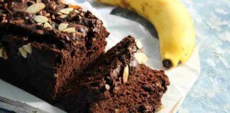 Plumcake al cioccolato e banane gluten free Ricetta Sprint
