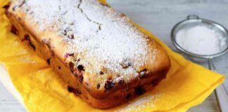 Plumcake allo yogurt e frutta Ricetta Sprint