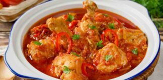 Pollo all'arrabbiata