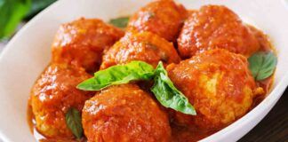 Polpette di verdure al sugo