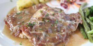 Saltimbocca alla romana con sughetto cremoso