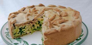 Timballo di pasta in crosta