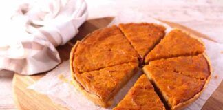 Torta con le patate americane