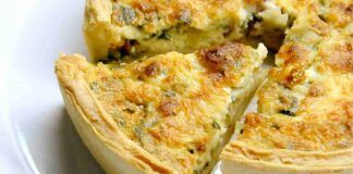 Torta con scarole salsiccia e provola Ricetta Sprint