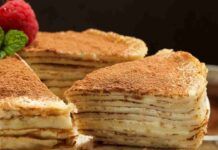 Torta di crepes Ricetta Sprint