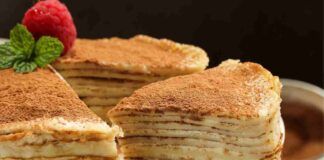 Torta di crepes Ricetta Sprint