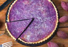 Torta dolce di patate viola Ricetta Sprint