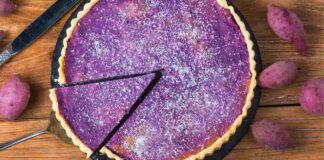 Torta dolce di patate viola Ricetta Sprint