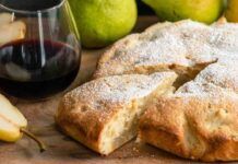 Torta morbida di pere e ricotta
