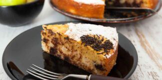 Torta pere e gocce di cioccolato Ricetta Sprint