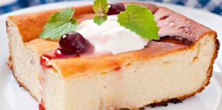 Torta senza farina light in friggitrice ad aria