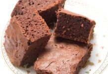 Tortina di ricotta e cioccolato dietetica in friggitrice ad aria