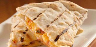 Tramezzini di piadine ripiene di pollo e patate Ricetta Sprint