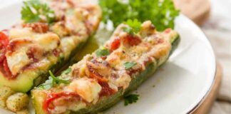 Zucchine ripiene con ricotta e pomodori Ricetta Sprint