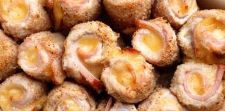involtini di petto di pollo gratinati al forno