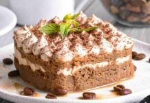 torta nuvola al tiramisù