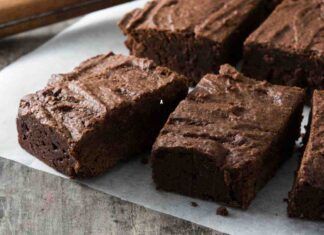 Brownies al cioccolato senza glutine e zucchero Ricetta Sprint