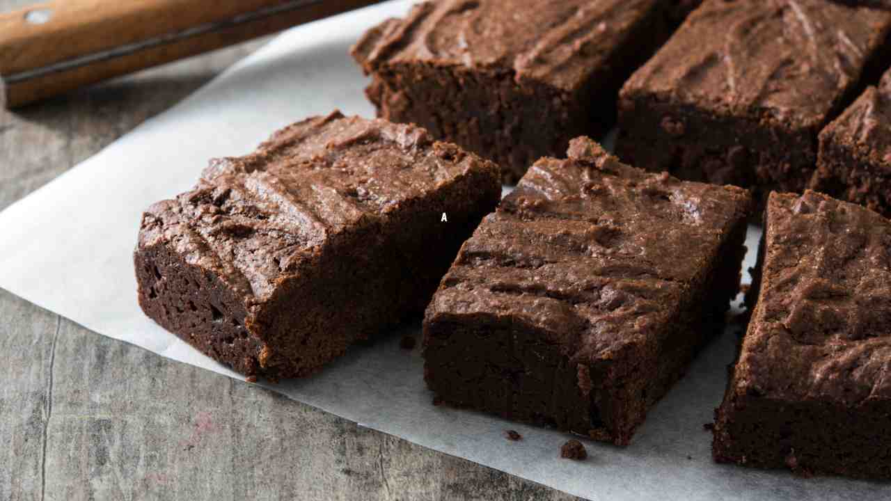 Brownies al cioccolato senza glutine e zucchero Ricetta Sprint