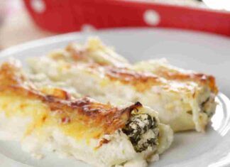 Cannelloni ripieni per Pasqua