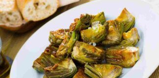 Carciofi nella friggitrice ad aria