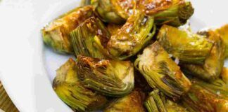 Carciofi non fritti per Pasqua