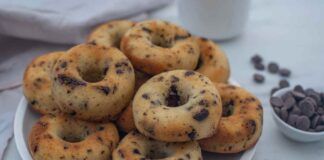 Ciambelline con gocce di cioccolato Ricetta Sprint
