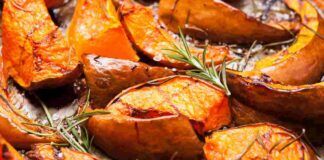 Chips di zucca in friggitrice ad aria