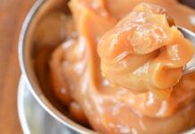Crema al caramello 4 ingredienti senza burro e uova