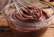Crema light al cioccolato
