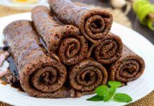 Crepes al cacao favolose te le mangi senza preoccuparti della bilancia, solo 3 ingredienti e 70 kcal! Crepes al cacao light