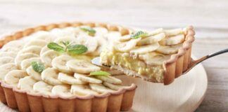 Crostata alla banana Ricetta Sprint
