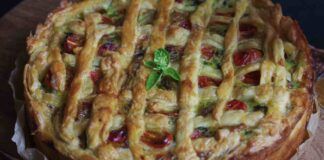 Crostata con broccoli e pomodorini Ricetta Sprint