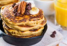 Frittelle con gocce di cioccolato - RicettaSprint