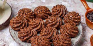 Frollini montati al cacao