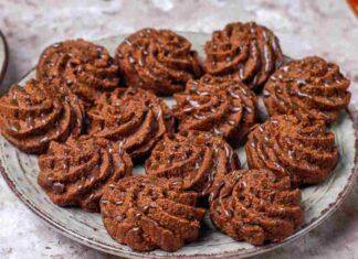 Frollini montati al cacao