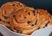 Girelle con gocce di cioccolato Ricetta Sprint