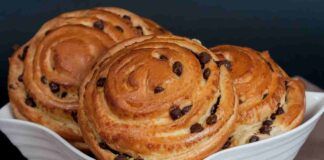 Girelle con gocce di cioccolato Ricetta Sprint
