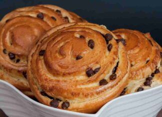 Girelle con gocce di cioccolato Ricetta Sprint