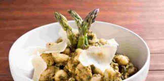 Gnocchetti con gli asparagi