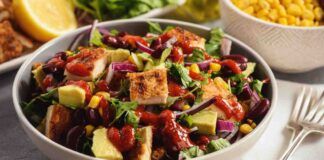 Insalata di pollo con cetriolo e mais Ricetta Sprint