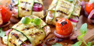 Involtini di zucchine grigliate con formaggio Ricetta Sprint